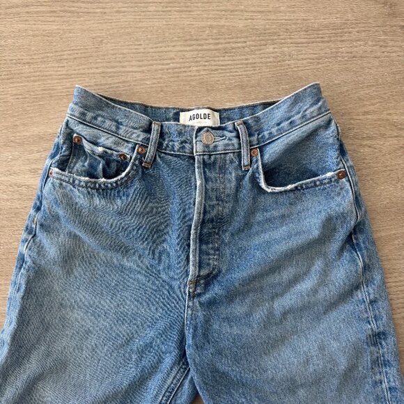 AGOLDE Riley High Rise Straight Crop - Picture 6 of 8